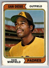 1974 Topps - Dave Winfield #456 (RC) - HOF Fair *TEXCARDS*