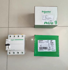 1PC NEW Schneider Circuit Breaker iID 3P+N 63A 30mA A9R53463 #YY