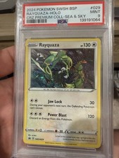 Rayquaza Swsh029 Holo Crz Premium Collection Sea & Sky PSA 9 on eBay