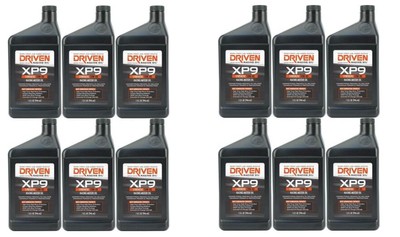 Joe Gibbs Driven Racing Oil 03206 XP9 10W-40 Synthetic Oil - (12) Quarts