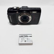 OLYMPUS STYLUS TG-3 Black Compact Digital Camera Tested Working Japan