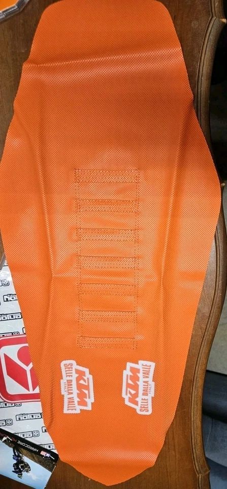 New Selle Dalla Valle Italy Factory Racing KTM Gripper Seat Cover SX XC EXC SMR - Image 2 of 4