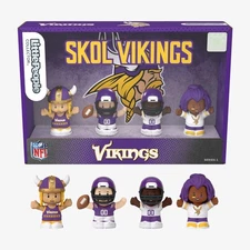 Minnesota Vikings NFL Little People Collector Figure Set