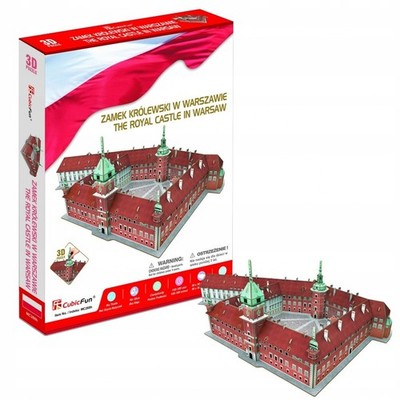 CUBIC FUN 3D-Raumpuzzle  Königliches Schloss in Warschau , 105 Teile
