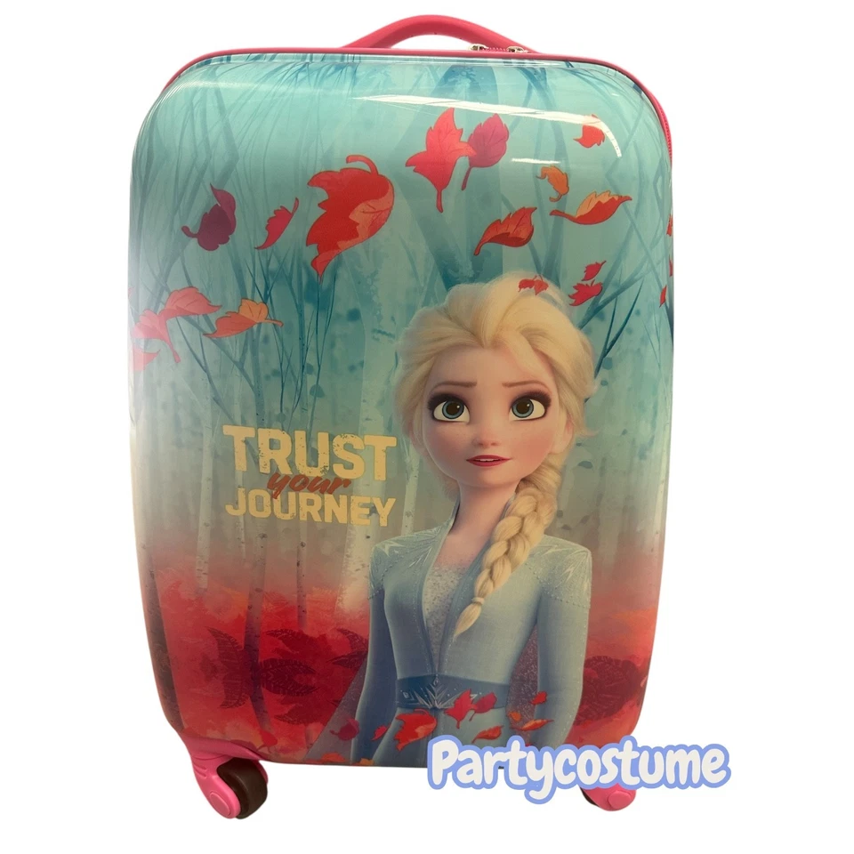 Kids Toddler Carry On Hard Shell Anime Suitcase/Luggage Light Weight 18" AU - image 4 of 4