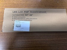 Soporte de montaje en pared para TV fijo para 32”-68” LED LCD PDP panel plano VESA Comp