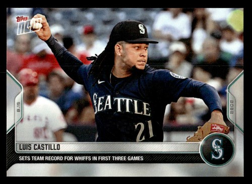 2022 Topps Now 716 Luis Castillo
