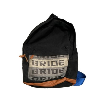JDM BRIDE SPARCO BLUE RACING ADJUSTABLE STRAP BACKPACK