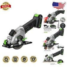 Professional Cordless Saw 20V 4.5 Laser Guide...
