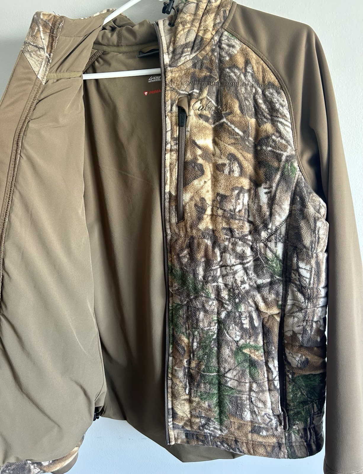 Cabelas 4 Most Windshear Primaloft Insulated Hunting Jacket Realtree Camo Size M