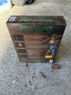 Vintage Computer Game  Incubation  Sealed 1997 big box