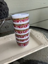 6 Thunder Group Longevity Pattern Melamine Small Sauce Dip Bowls 3 Inch