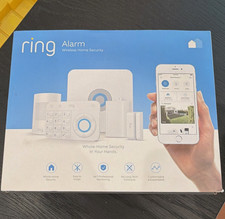 Ring Ring Alarm Wireless Wi-Fi Complete Security System w/ Keypad, Alarm, White