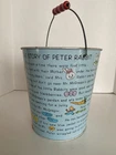 Vintage J. Chein Tin Litho Sand Pail, The Story Of Peter Rabbit