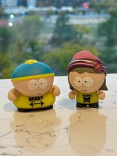 Kidrobot South Park Series 2  Heidi (1/24) Cartman (2/24) Beauty Beast Set RARE
