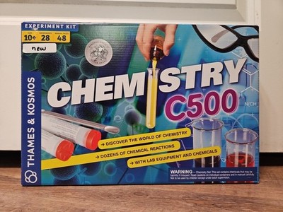 Thames & Kosmos CHEMISTRY C500 Science Kit 28 Guided Experiment Kit New NOB