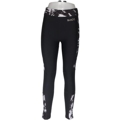Blacc, Sportleggings, Größe: M, Schwarz/Weiß, Elasthan/Polyester, Sonstiges #M74