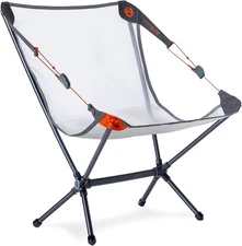 NEMO Equipment Moonlite Elite Reclining Backpacking Chair Goodnight Gray USED