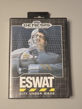 ESWAT: City Under Siege (Sega Genesis) - CIB w/ Manual & Hang Tag - TESTED!!