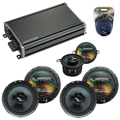 Fits Jeep Liberty 02-07 OEM Speakers Replacement Harmony (2) C65 C35 & CXA360.4