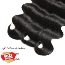 Human Hair Bundles 12A Body Wave 3 Pcs 26-30 Inch