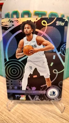 2025-26 Topps Match Attax NBA Dereck Lively II Black Uncommon 1:6