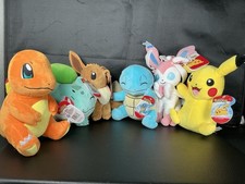 Pokemon Plushies Lot Of 6 Bundle Set - Brand New