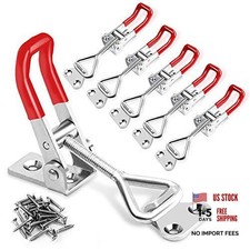 6 Pack Toggle Latch Clamp 4001, Adjustable Latch, Smoker Clamps Heavy 4001-6PK