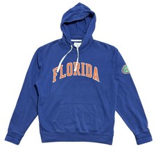 Florida Gators Hoodie Mens Large Blue NCAA Football Pullover Sweatshirt Fleece