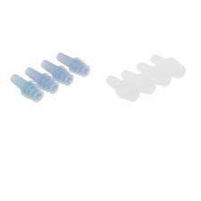 2 Pairs Reusable Silicone Ear Travel Sleeping Silence