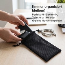 Kordelzugbeutel Netzbeutel aus Polyester f&uuml;r Sport & Elektronik