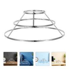  Crystal Light Fixture Pendant Bedroom Lampshade Frame Craft Cover