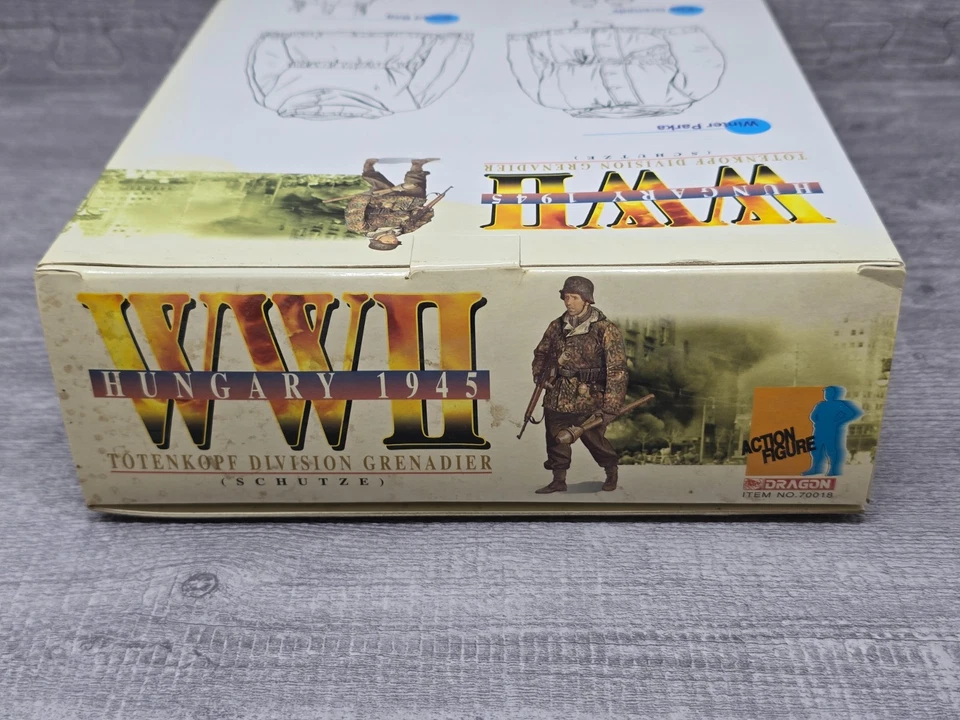 Figura Dragón 12" Segunda Guerra Mundial Hungría 1945 Granadero "Volker" NUEVO EN CAJA Foto 2 de 4