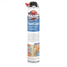 Fastcoat Fire Rated Spray Foam Insulation (1x27.1 oz.) Closed Cell Expanding