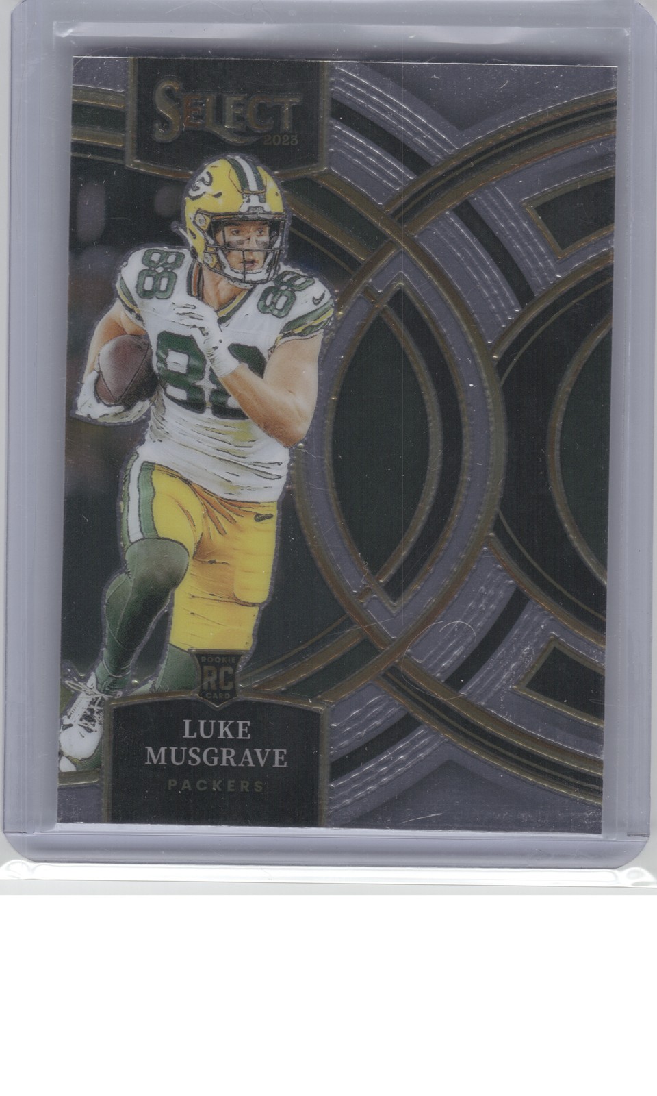 2023 Panini Select #166 Luke Musgrave Silver Prizms Die Cuts B2R4C34