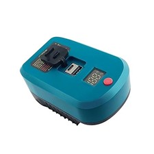 LED Screen 65W Fast Battery Charger Adapter USB-A  Type C For Makita Battery