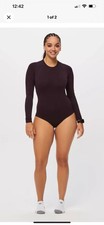 FIGS Seamless Performance Bodysuit Underscrub Long Sleeve Size 2XL Stretch 1A