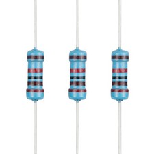 100pcs 20K ohm Resistor 1/2w 0.5Watt 1 Tolerance Metal Film Fixed Resis