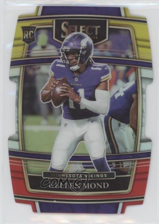 2021 Select Concourse Red & Yellow Prizm Die-Cut Kellen Mond #64 Rookie RC uk2