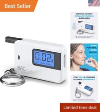 Compact Go Keychain Breathalyzer with MicroCheck Sensor Easy BAC Measurement