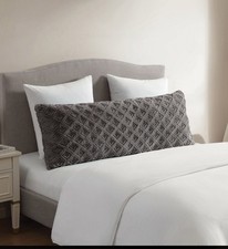 Faux Fur Body Pillow 20X54in-Blue Color