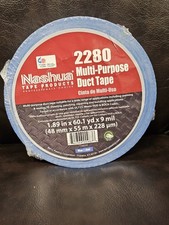 NASHUA 2280 MULTI PURPOSE DUCT TAPE, 1.89" x 60.1 yd x 9mil 48mm-55mm BLUE