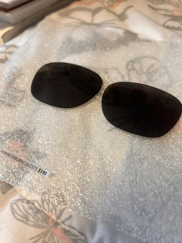 Used Replacement PRIZM LENSES FOR OAKLEY MANOBURN FRAME 56 mm