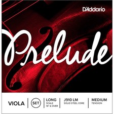 D'Addario Prelude Series Viola String Set 16 Long Scale