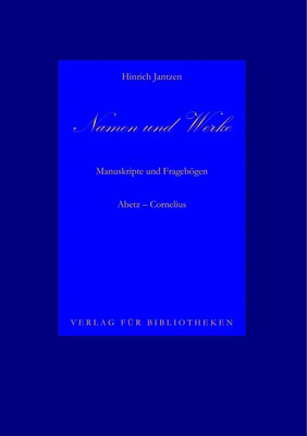 Namen und Werke 6 Hinrich Jantzen Taschenbuch 356 S. Deutsch 2018