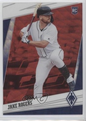 2020 Panini Chronicles Phoenix Ruby Wave 68/199 Jake Rogers #19 Rookie RC 9h3