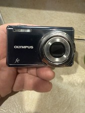 Olympus FE-20 Black Digital Camera Tested Working