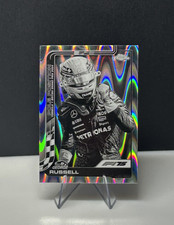 2025 Topps Chrome F1 75th George Russell #119 B&W RayWave Refractor