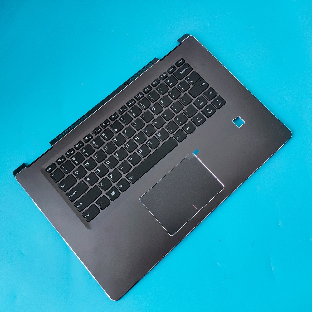 For Lenovo YOGA 710-15IKB Palmrest Backlit Keyboard Cover Bl