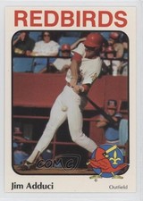 1984 Riley's Louisville Redbirds Jim Adduci #19 8d2